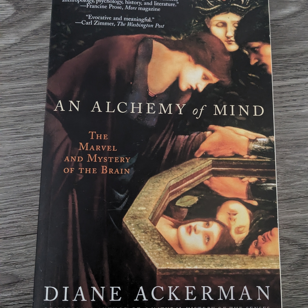 3 for $15 An Alchemy of Mind Book by Diane Ackerman